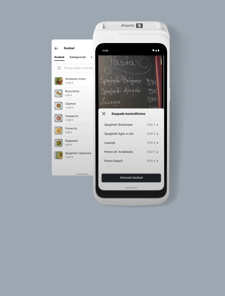 Tehke lihtsalt foto oma menüüst või hinnakirjast ja las AI teeb ülejäänu. Kiire ja lihtne kataloogi funktsioon aitab teil kiiresti tagasi müügi juurde naasta.