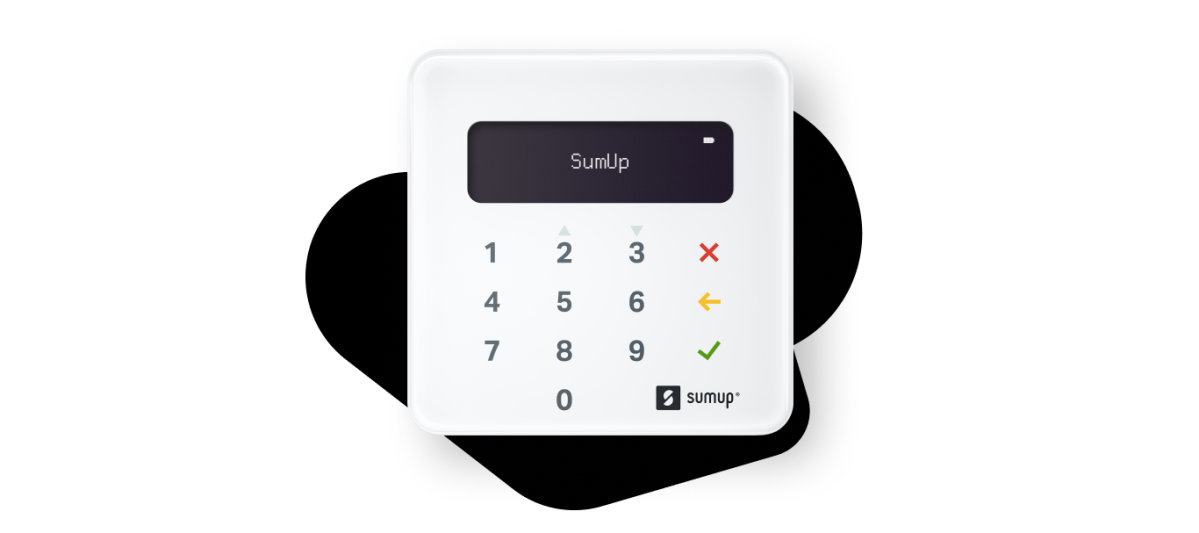 SumUp Air Card Reader - Accept Contactless Payments