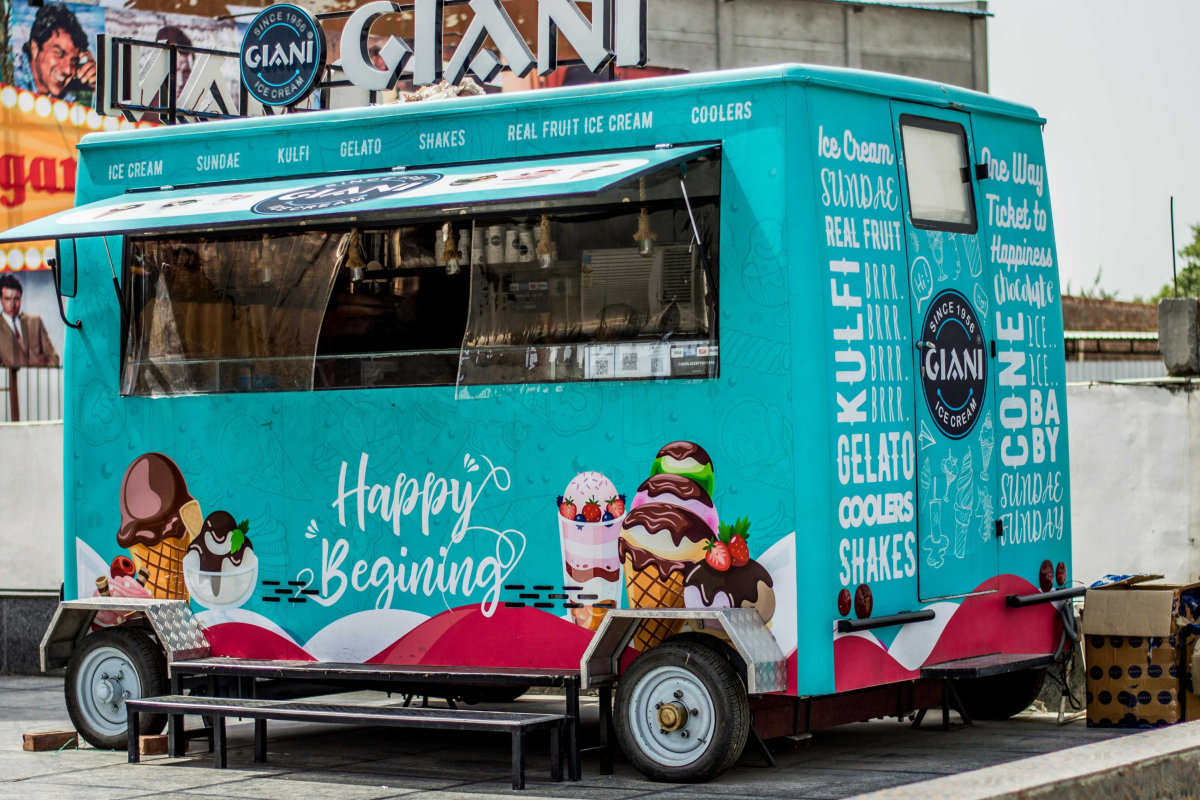 Food Truck mit Eis-Angebot eröffnen