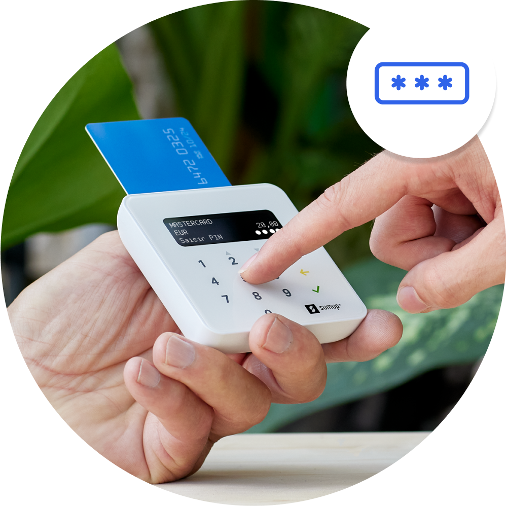 Pagamento POS con SumUp Air