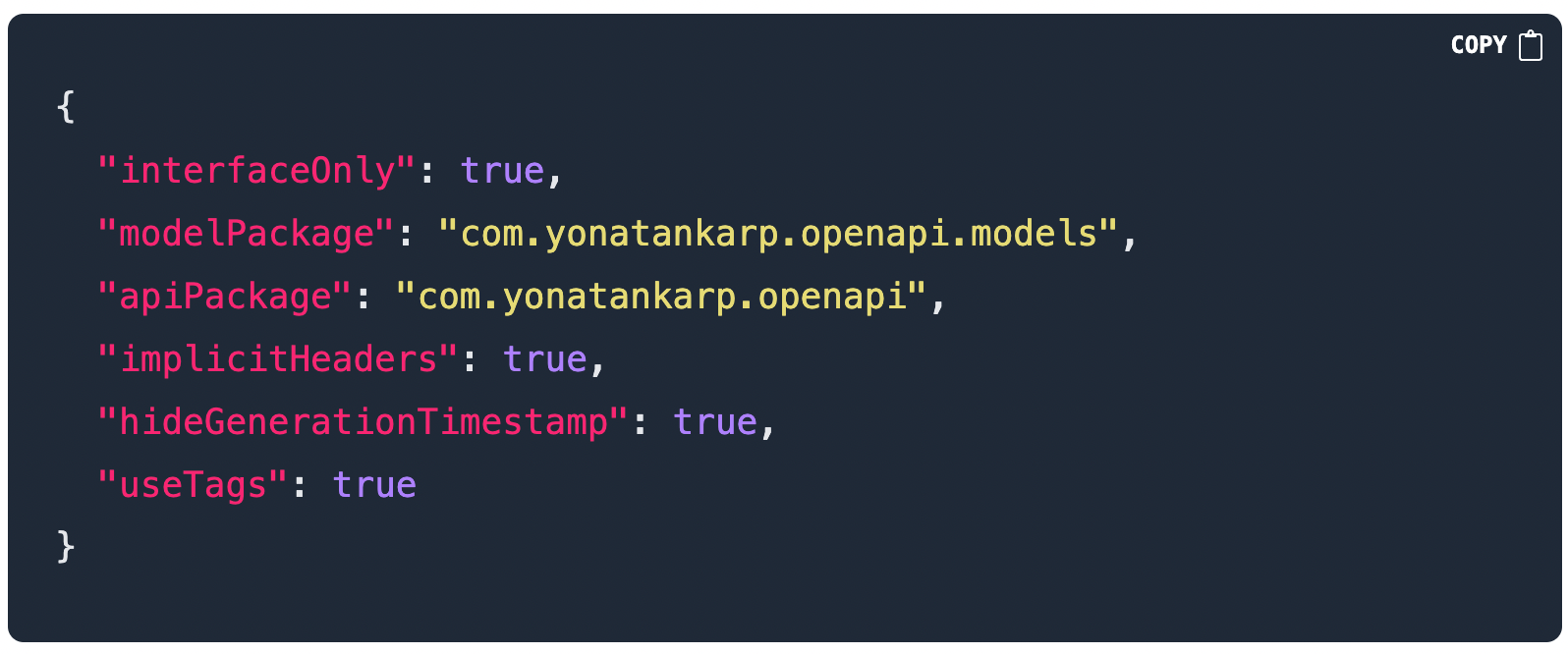 How to write robust REST API with OpenAPI