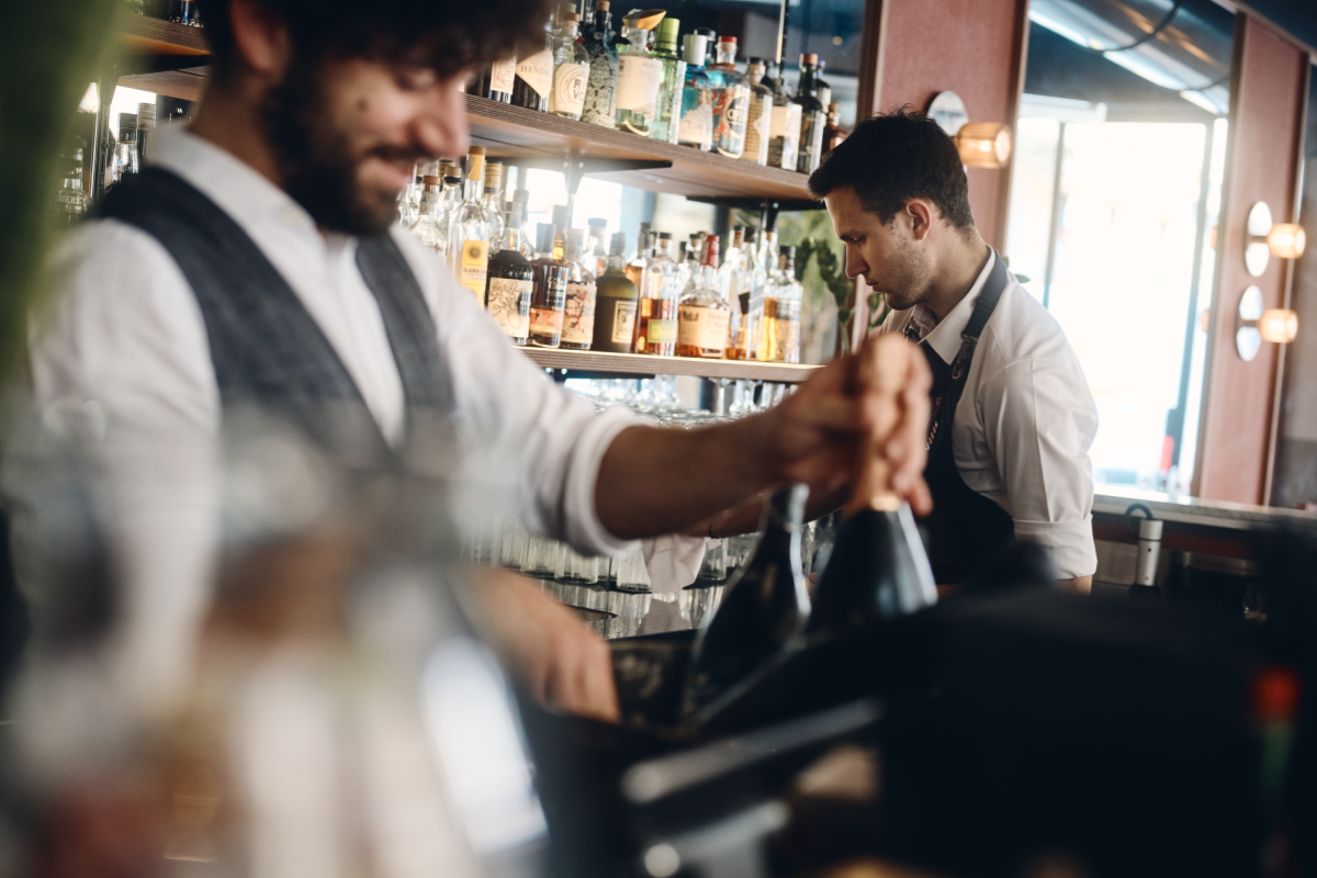 Sortiment prüfen, wenn Bar eröffnet werden soll