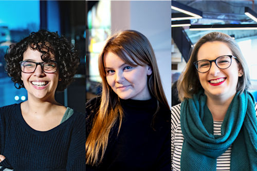 Interview for womens day with Andrea, Matilda and Amanda