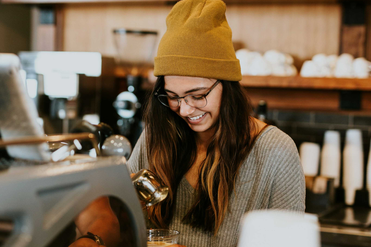 Kreativitätstechnik bei der Eröffnung eines Cafés