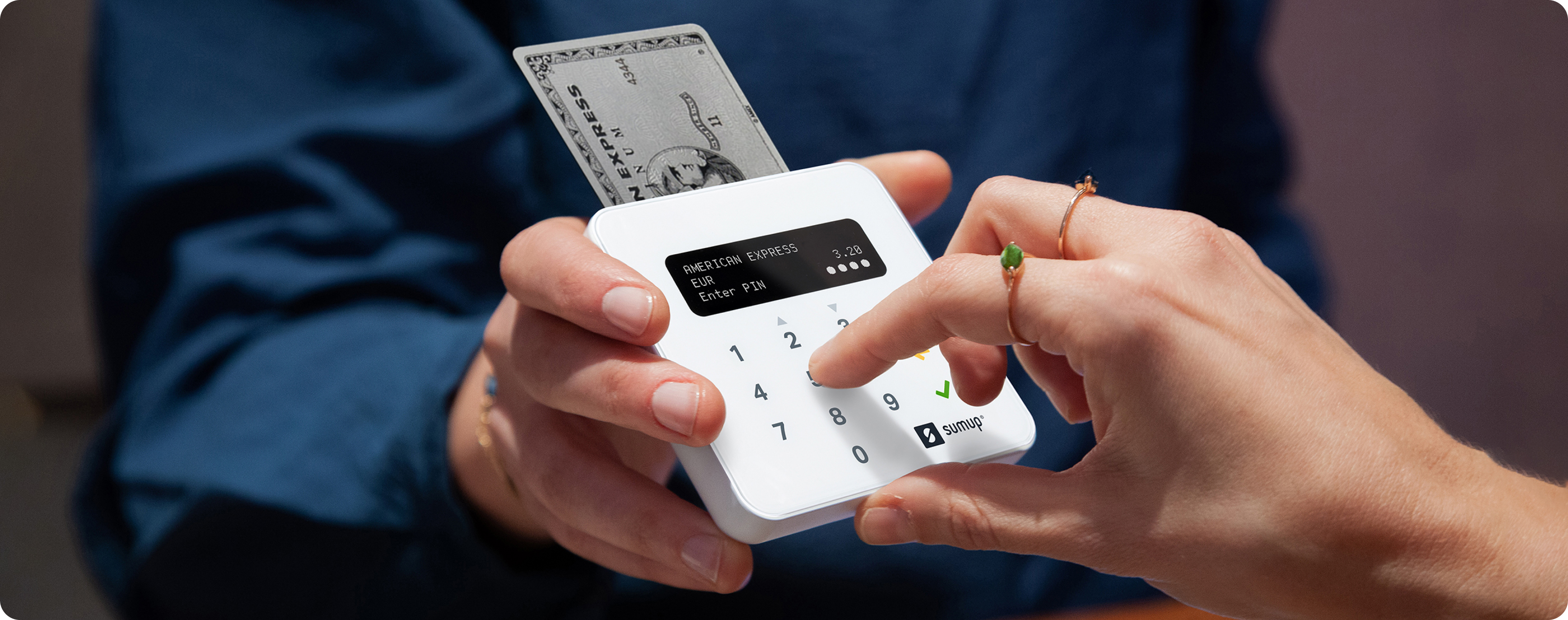 SumUp - Mobile Credit Card Reader : Sumup Air From Directshopfittings Ltd