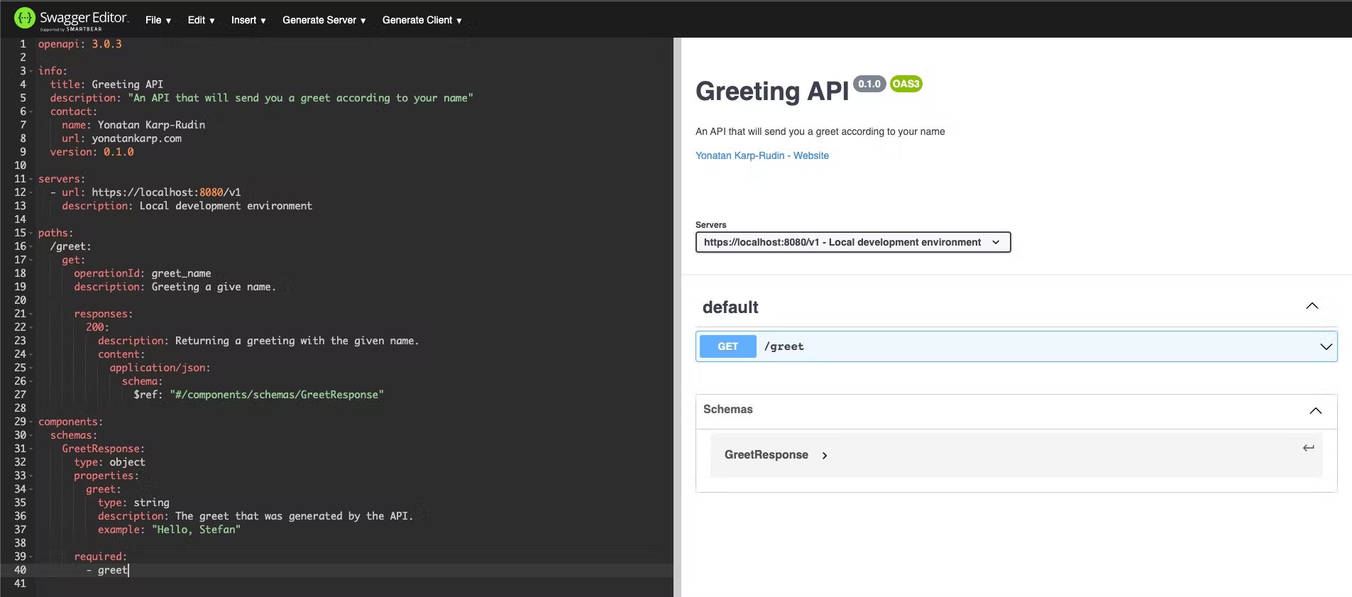 How to write robust REST API with OpenAPI