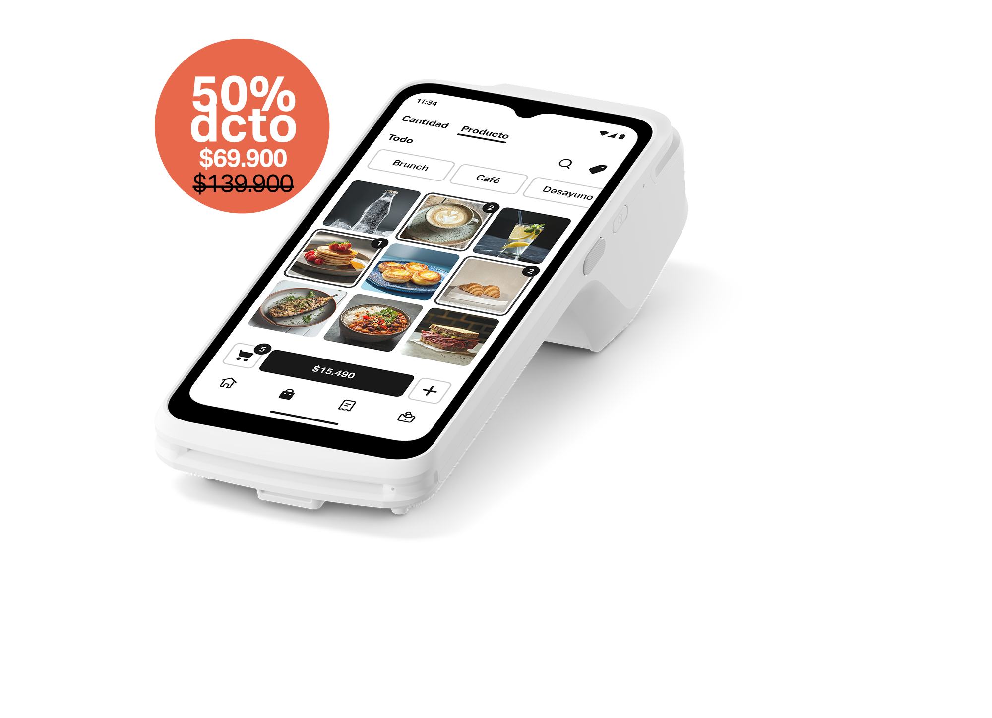 Mobile POS Air - Acepta pagos con tarjeta | SumUp Chile