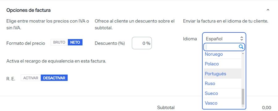 Cómo hacer una factura a Portugal | SumUp Facturas