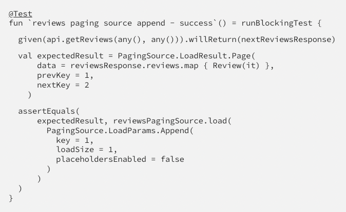 SumUp tech stories | How to test Paging 3 for Android paging implementation