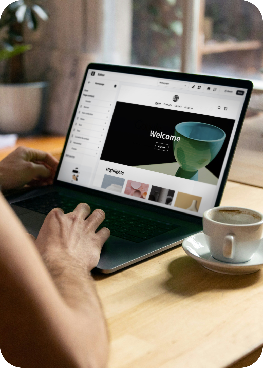 Business types - Product selection - Online Store