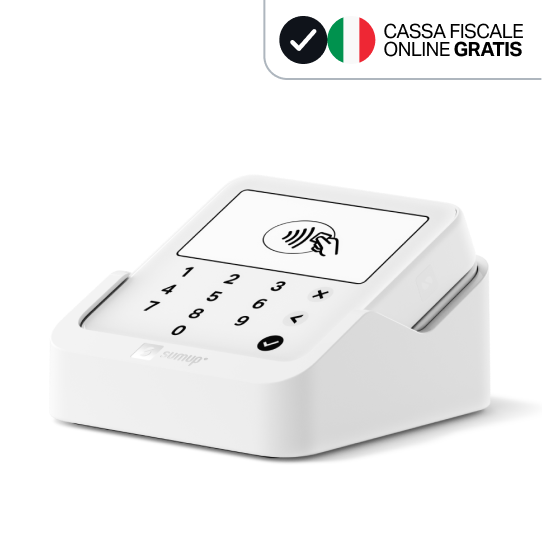 Staffa Da Parete Di Sicurezza 3D Per Lettore Di Schede SumUp Air - Supporto In PETG Con Kit Di Fissaggio