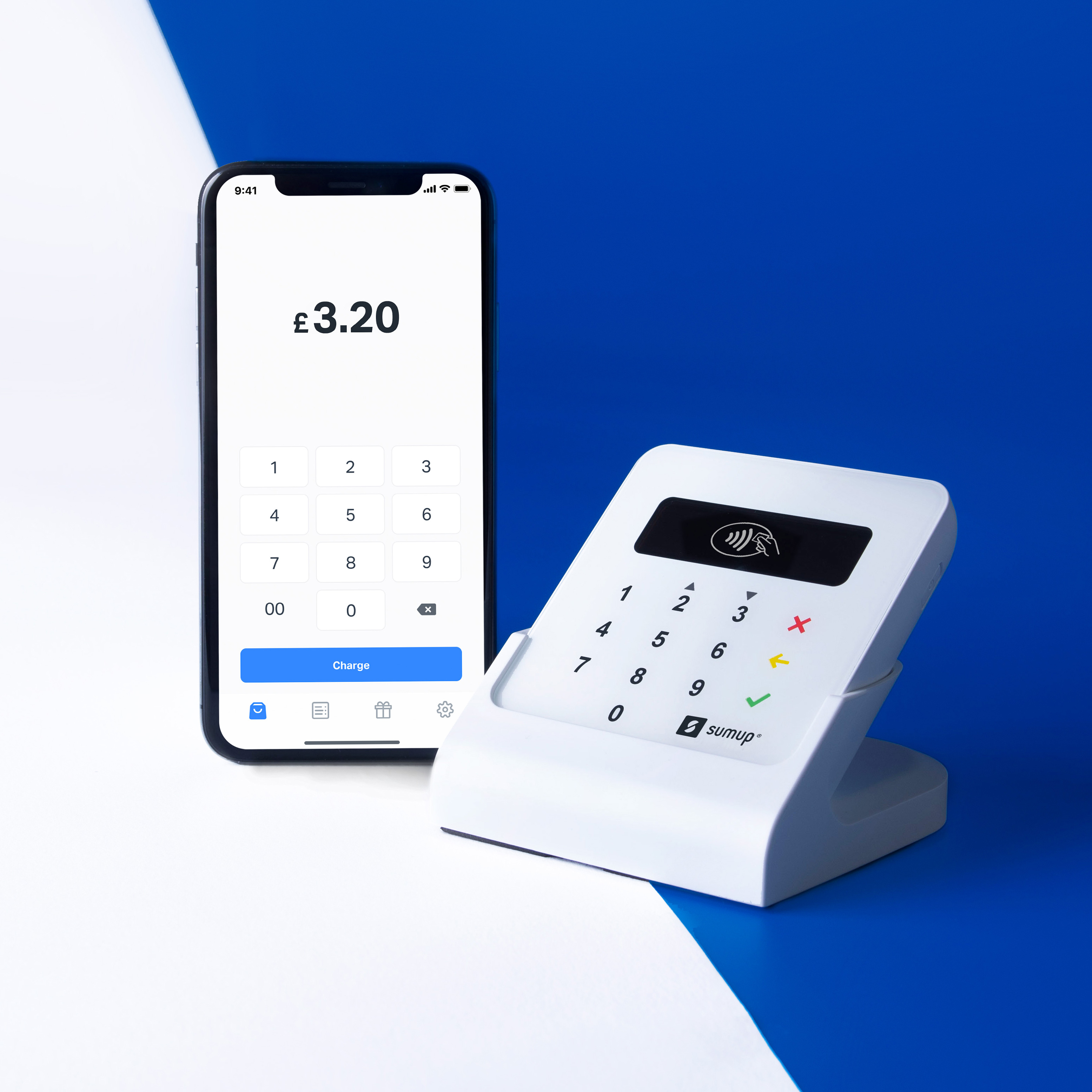 SumUp Air Card Reader Contactless payment machine