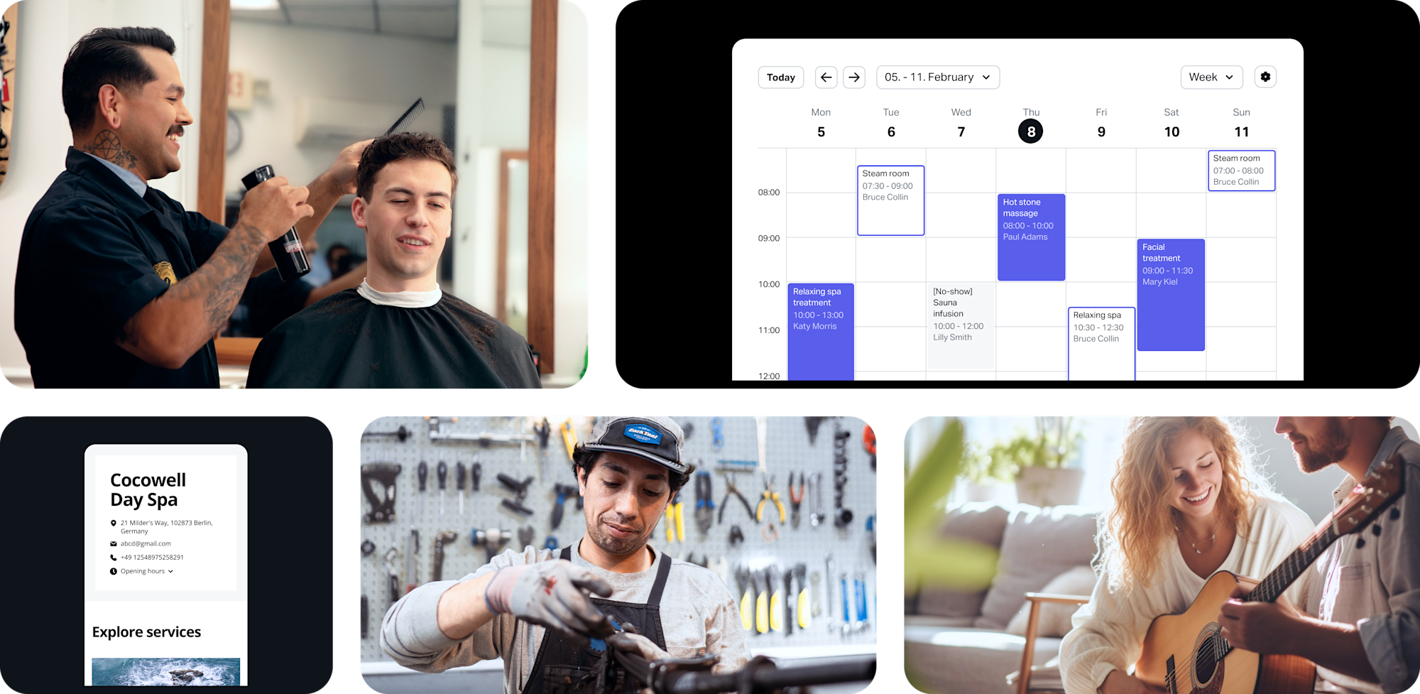 Create A Free Customer Booking Website SumUp Bookings Create a free customer booking website sumup bookings