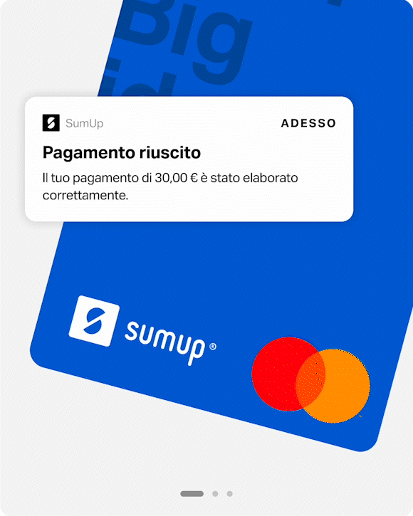 Fare acquisti con la carta di debito prepagata SumUp