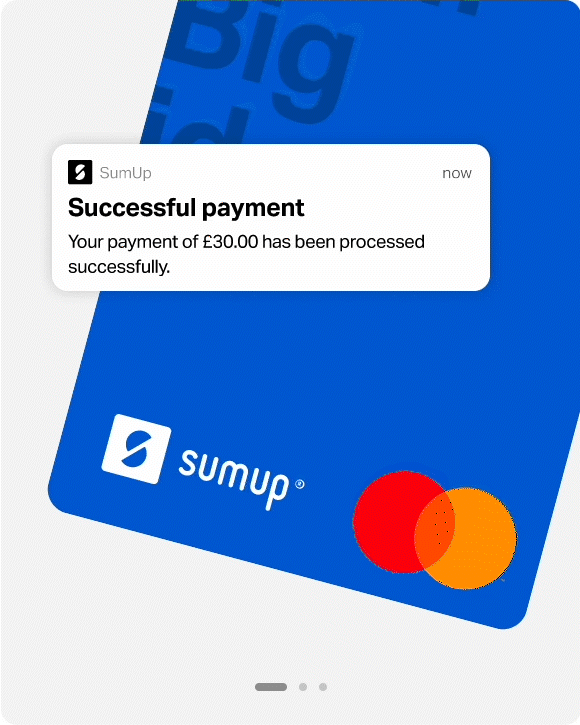 Spending with the SumUp prepaid debit card