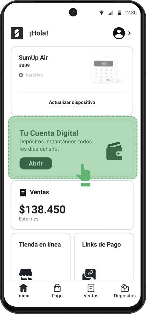 Ingresa a "Tu Cuenta Digital" en la aplicación