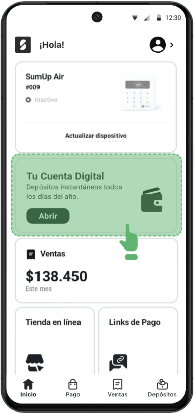 Ingresa a "Tu Cuenta Digital" en la aplicación