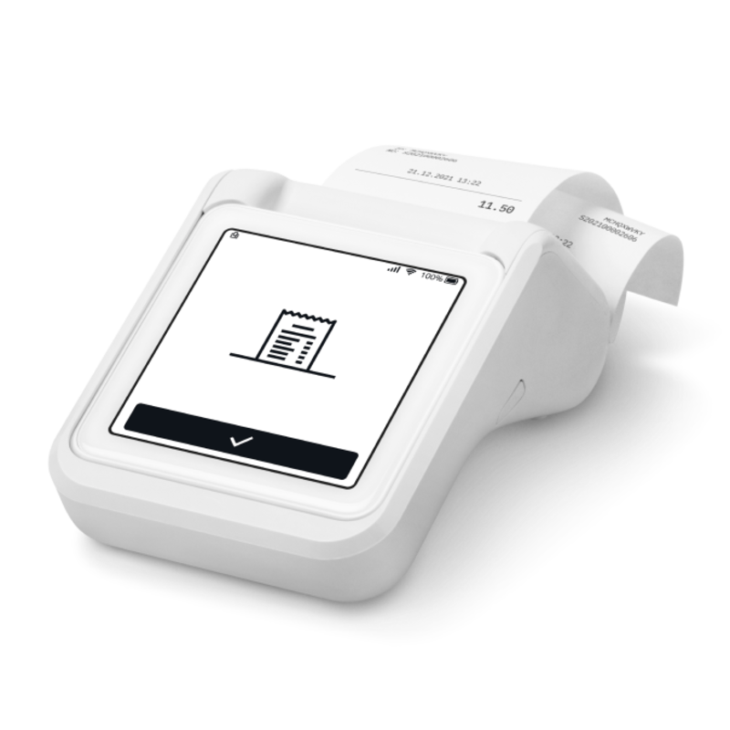 SumUp Solo en printer