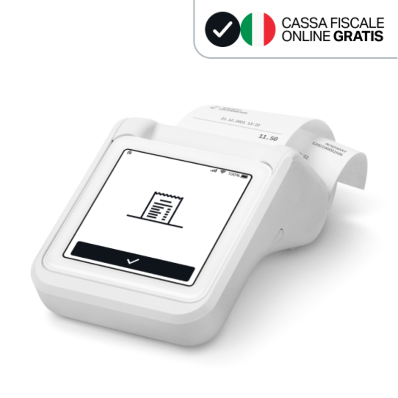 Piu Terminal Cassa Fiscale Online Gratis con i POS SumUp