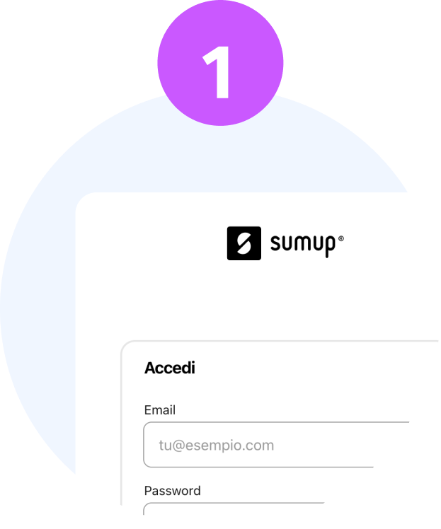 Image showing SumUp signup screen