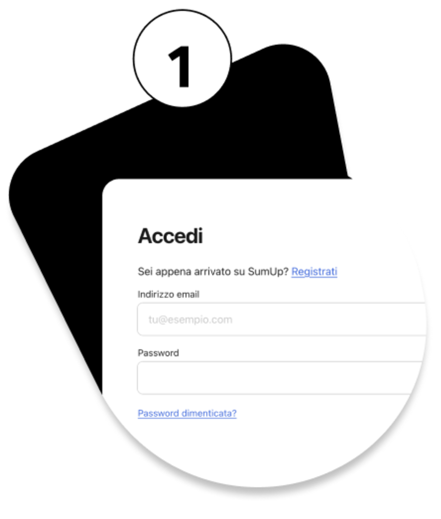 Image showing SumUp signup screen