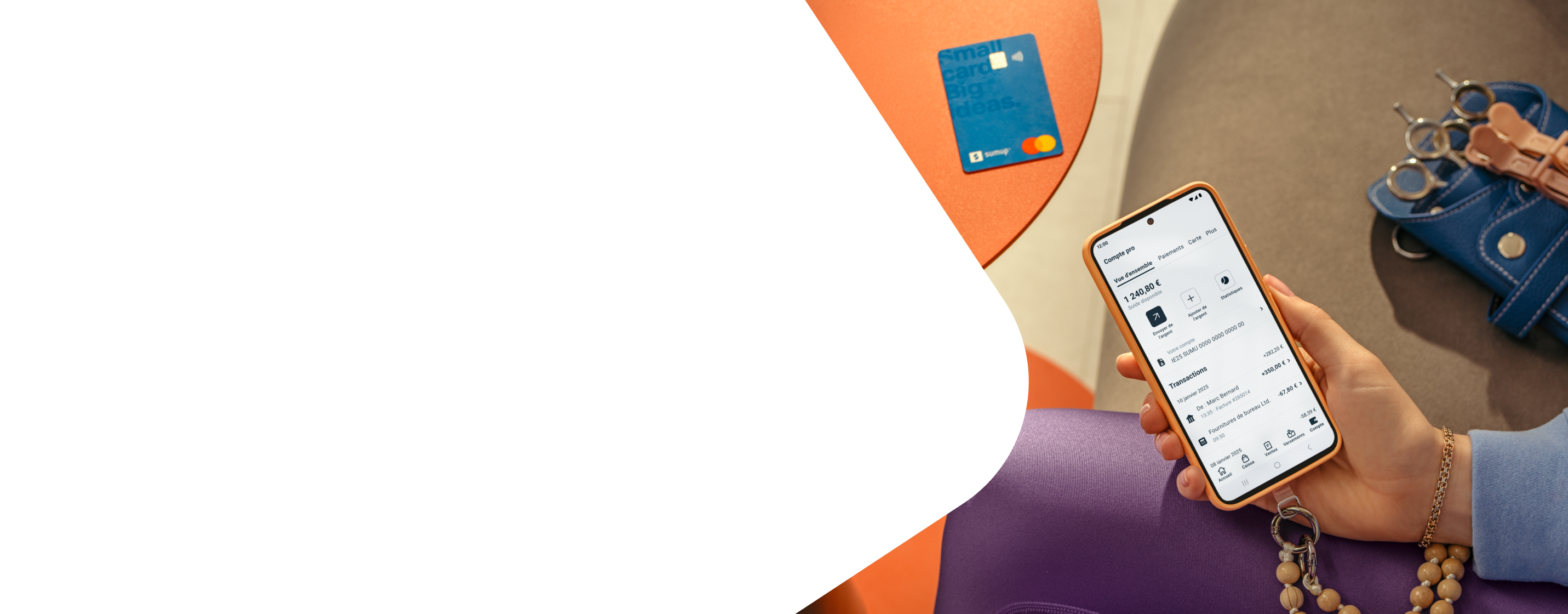 Compte pro SumUp | Consulter les tarifs