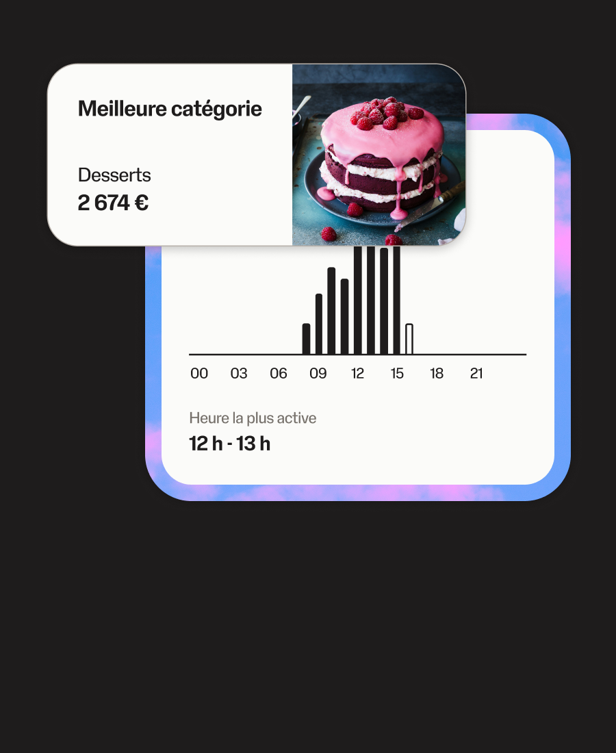 Gardez toujours un œil sur vos chiffres depuis l'écran de votre appareil, et simplifiez vos déclarations d'impôts grâce à des rapports à télécharger.