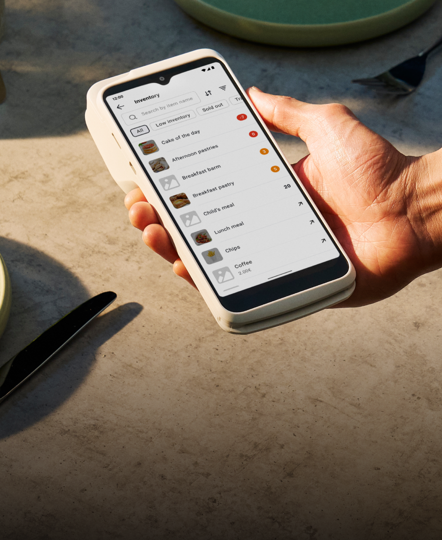 Stay informed about what’s running low in good time, so you’re always prepared and never leave customers waiting.