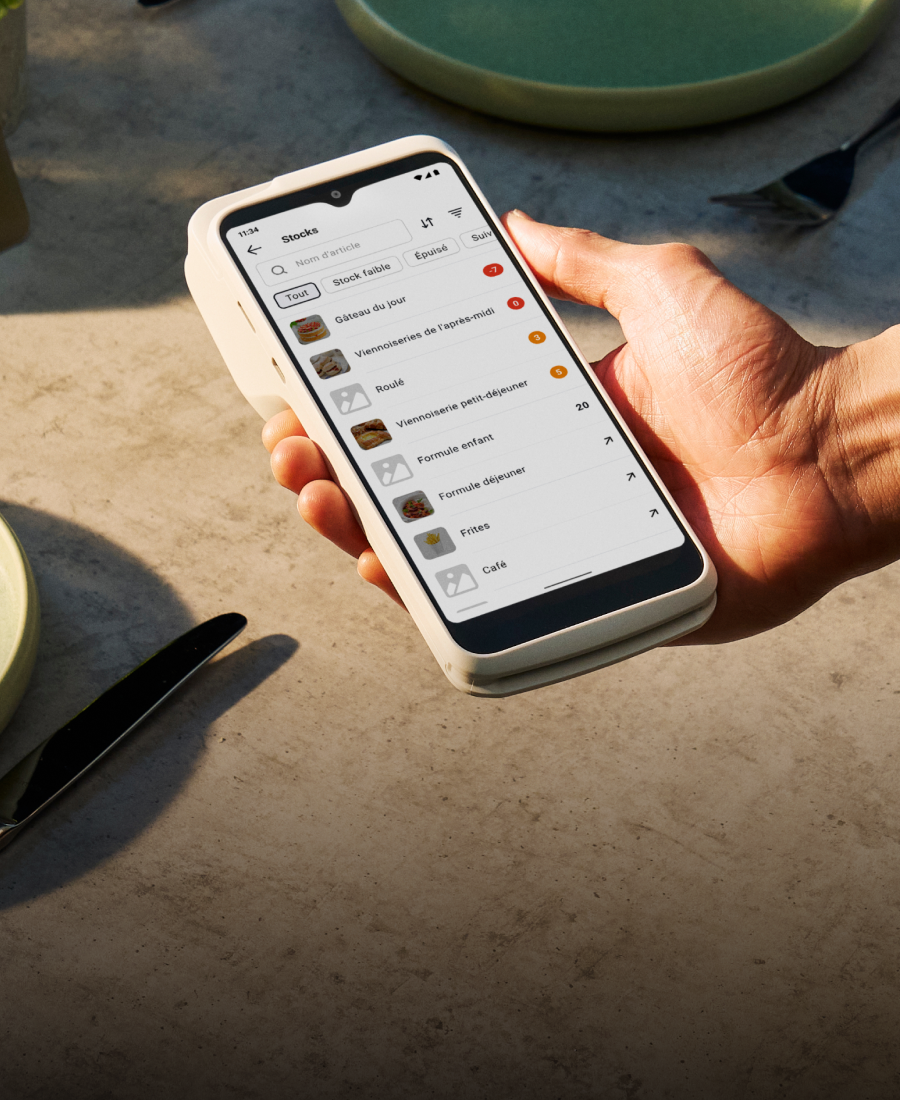 Recevez une alerte lorsque votre stock est faible pour toujours avoir une longueur d'avance et ne jamais faire patienter vos clients.