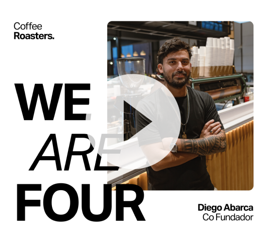 We are four, Diego Abarca, Co fundador