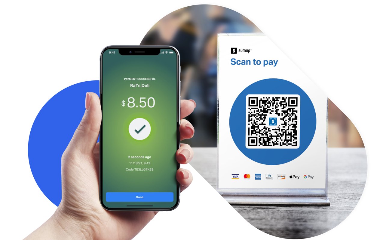 SumUp QR Codes | Easily accept payments with QR codes