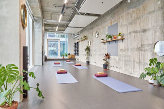 Photo of the yoga room in Berlin 