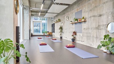 Photo of the yoga room in Berlin 