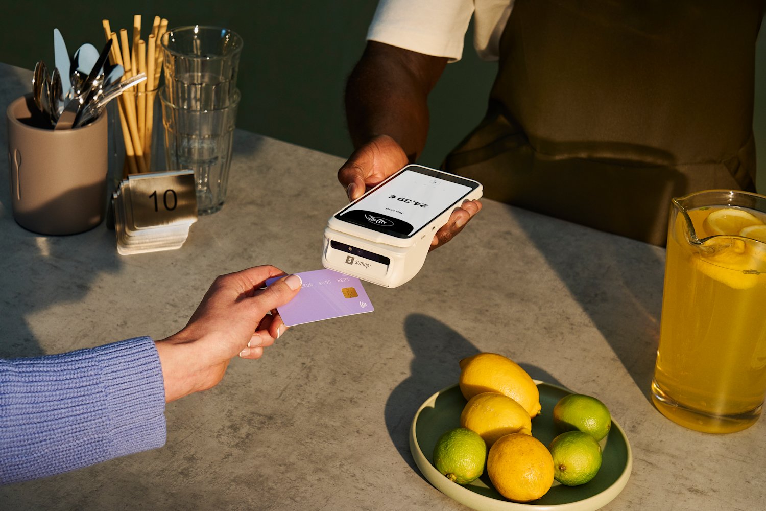 Stand For SumUp Air Card Reader – Cable Cutout Design, Stable Base, Stand Only