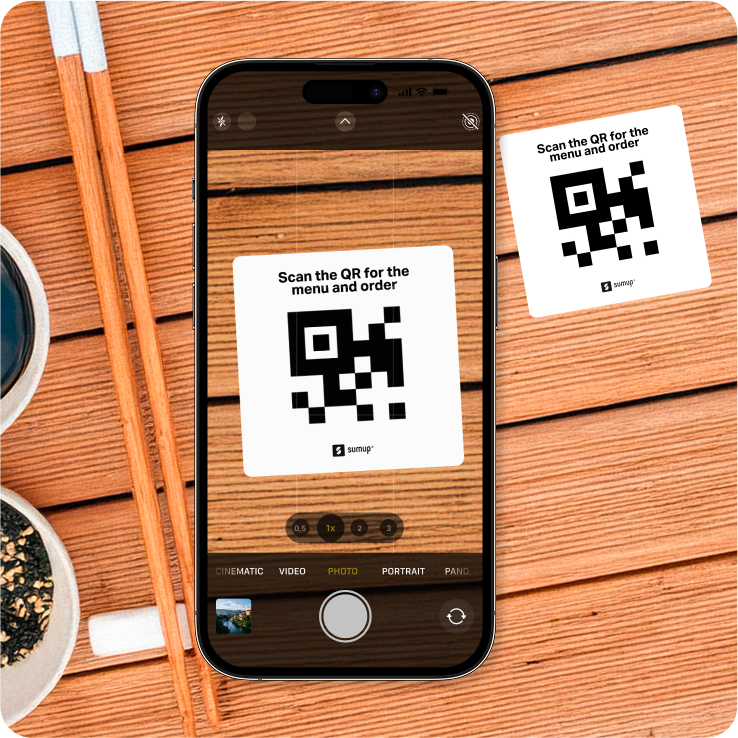 SumUp Order and Pay: table ordering system for restaurants
