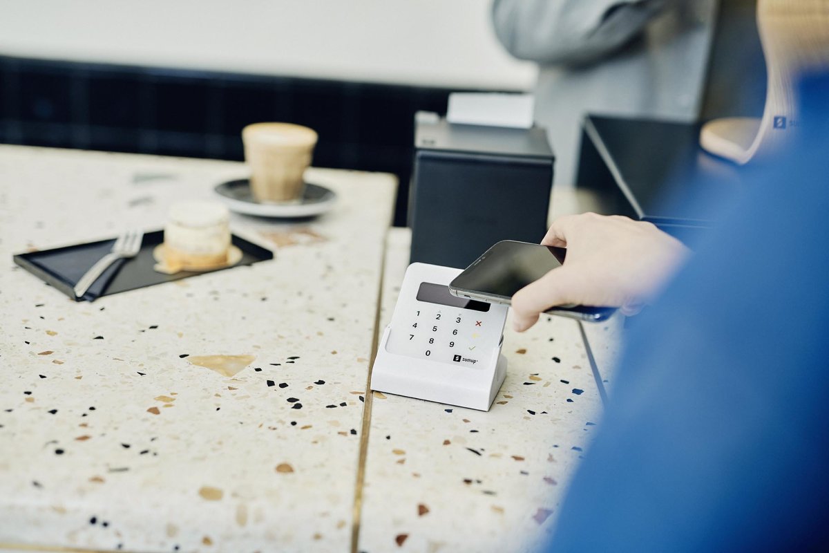 Using contactless card readers at your cafe can speed up checkout.