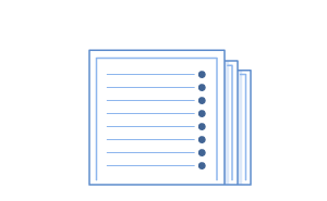 Verschiedene Rechnungen und Rechnungsdesigns, erstellt mit dem Rechnungsprogramm Debitoor