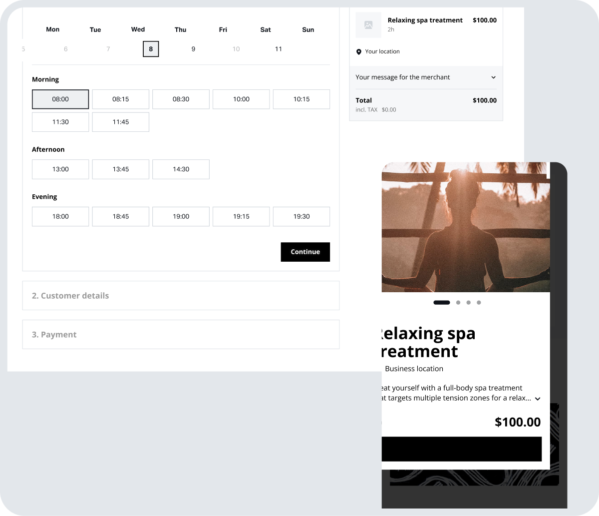 Create a free customer booking website | SumUp Bookings
