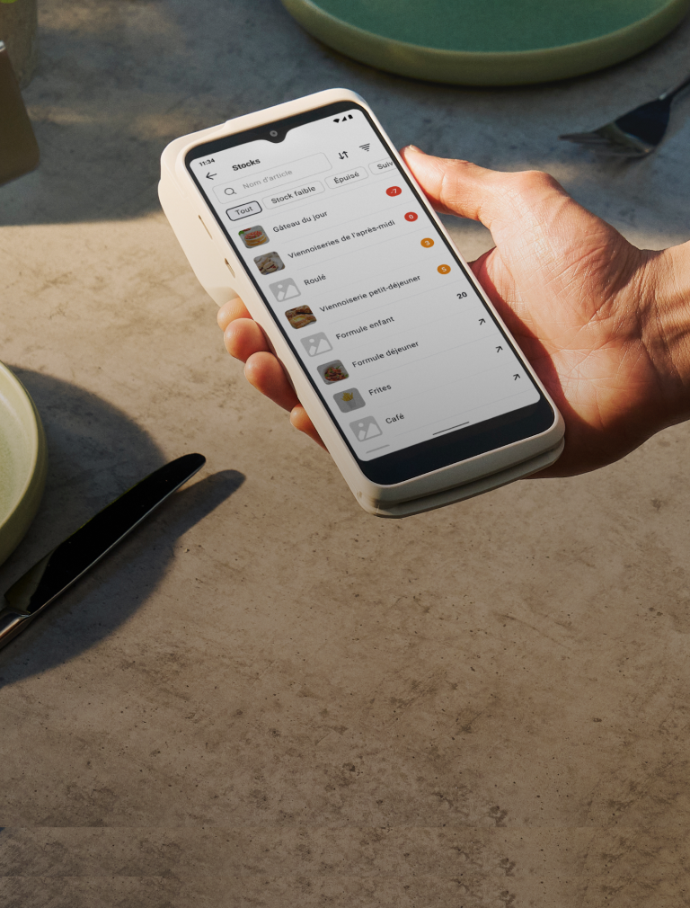 Recevez une alerte lorsque votre stock est faible pour toujours avoir une longueur d'avance et ne jamais faire patienter vos clients.