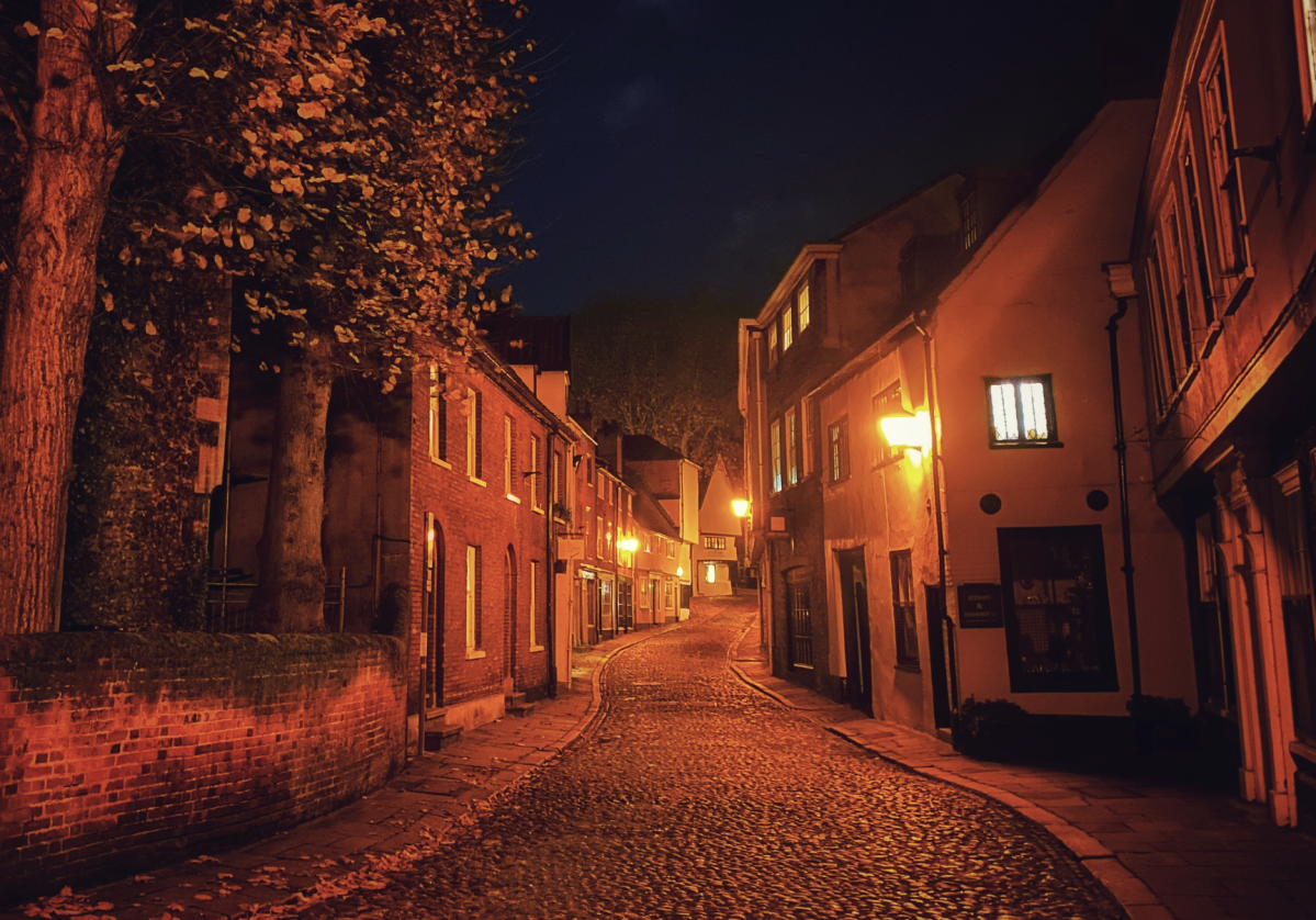 Norwich city streets