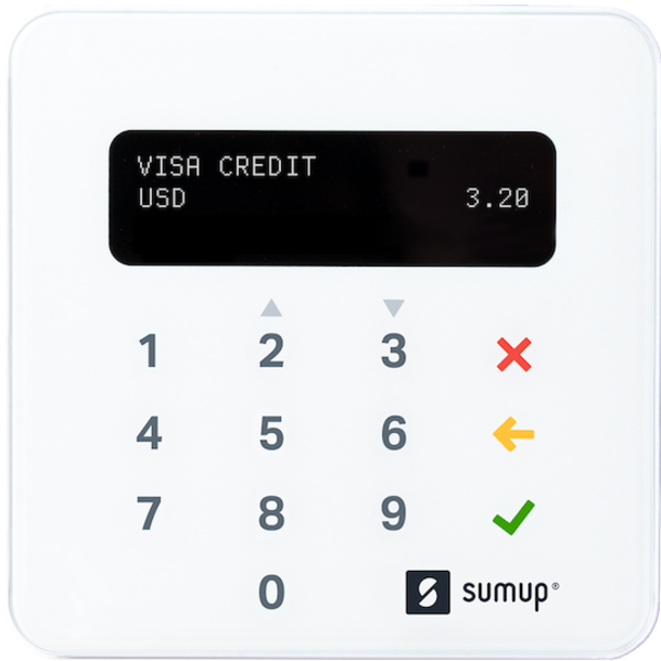 SumUp Plus Card Reader, bluetooth - NFC RFID Credit Card Reader for  Smartphone