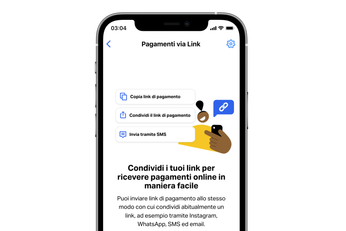 SumUp Payment Links on the mobile