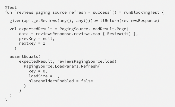 SumUp tech stories | How to test Paging 3 for Android paging implementation