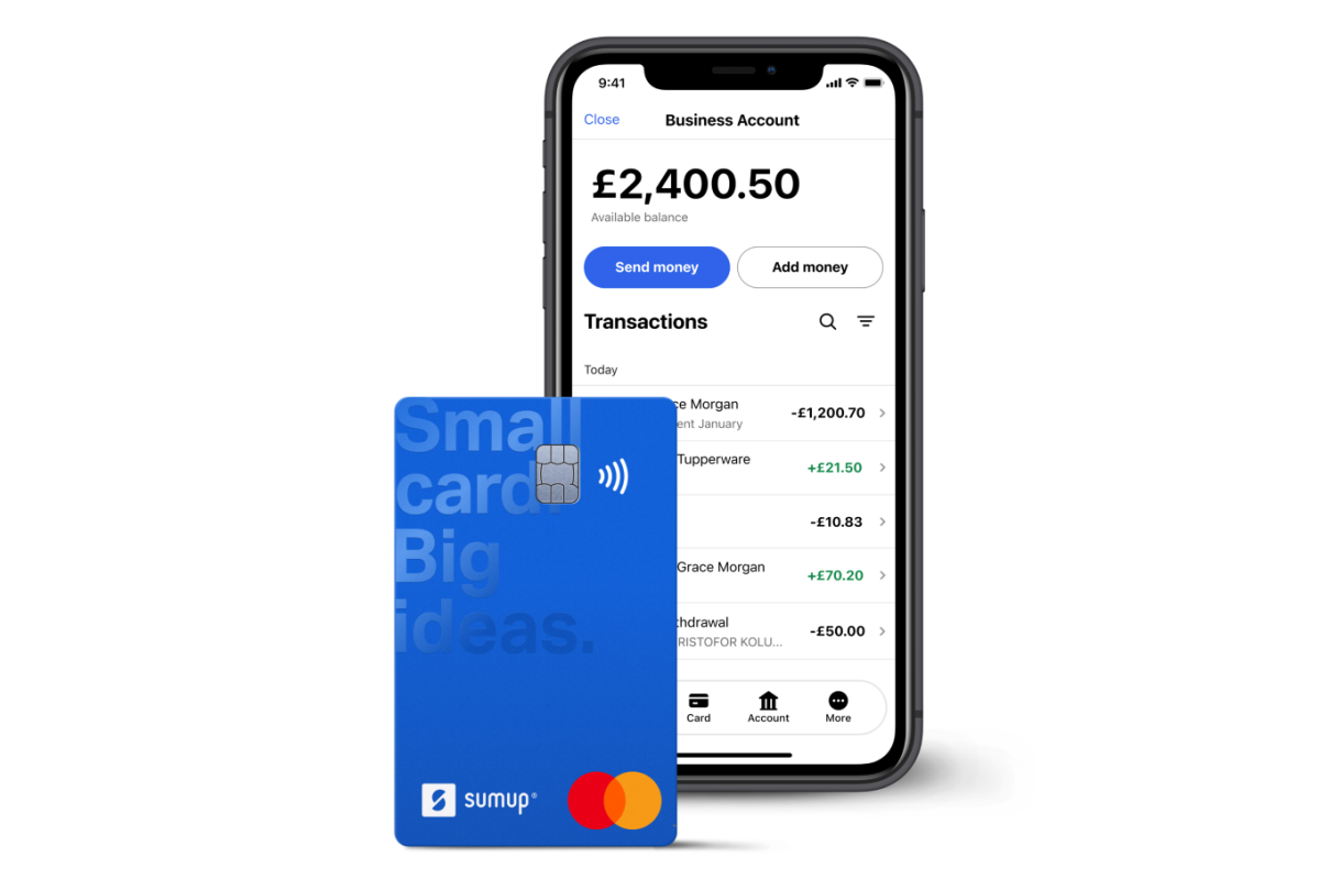 SumUp App and Mastercard