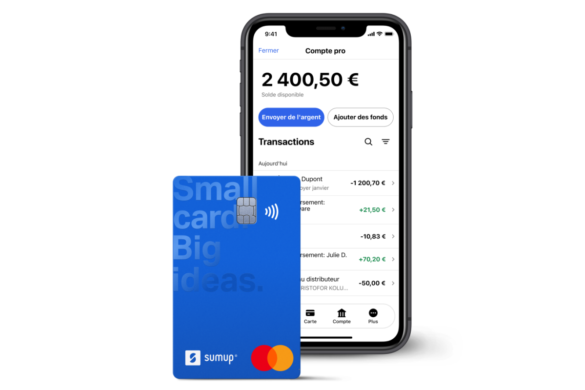 SumUp App and Mastercard