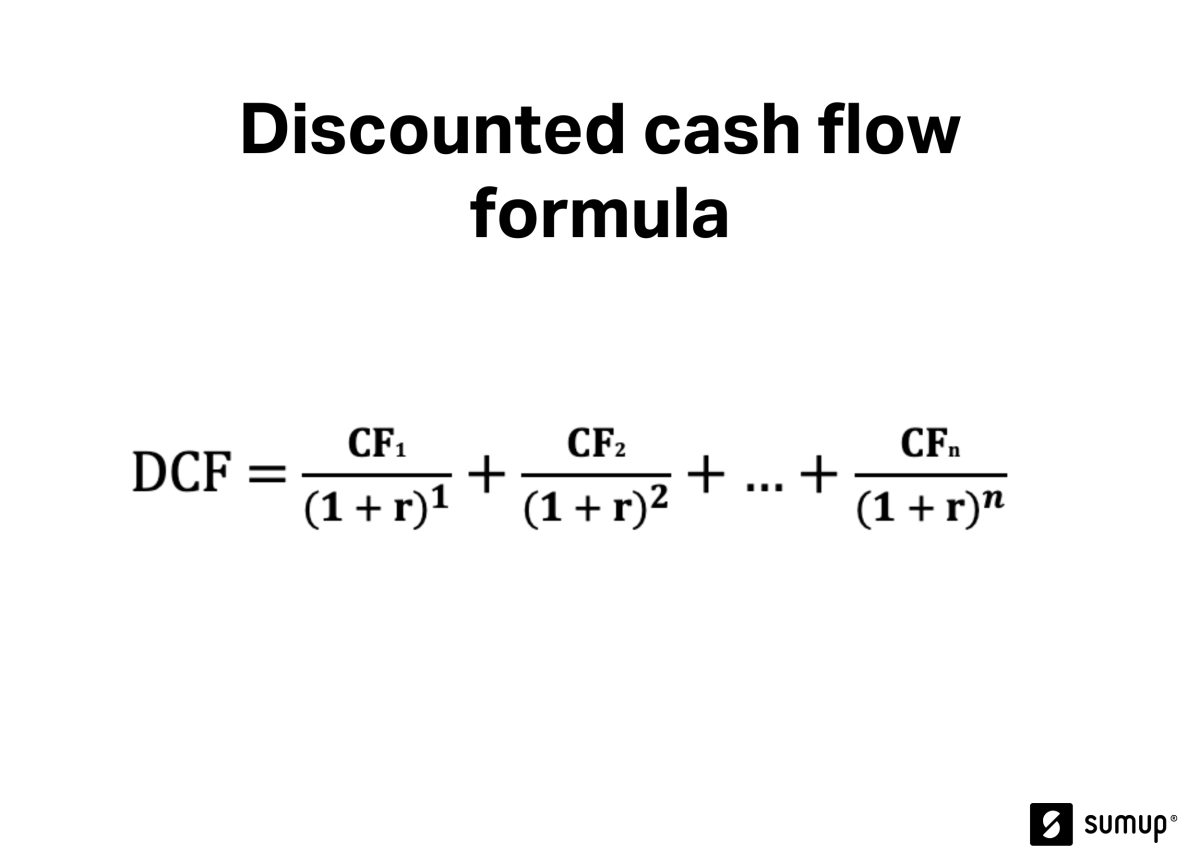 Discounted cash flow formula