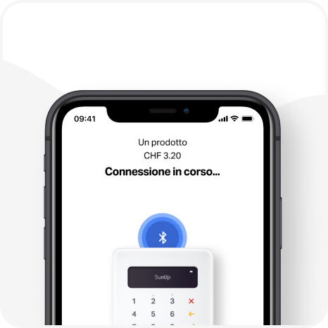 Connessione del lettore SumUp Air allo smartphone