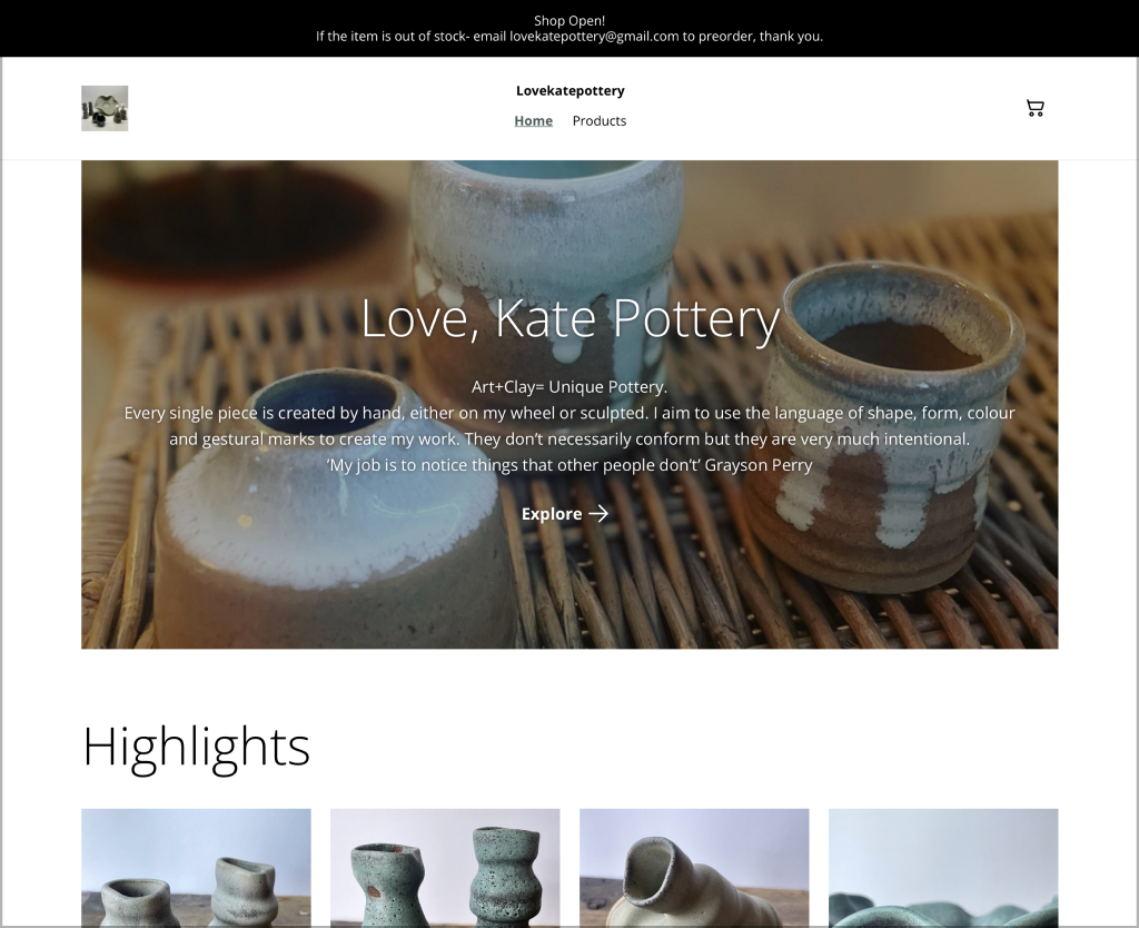 Love Kate Pottery