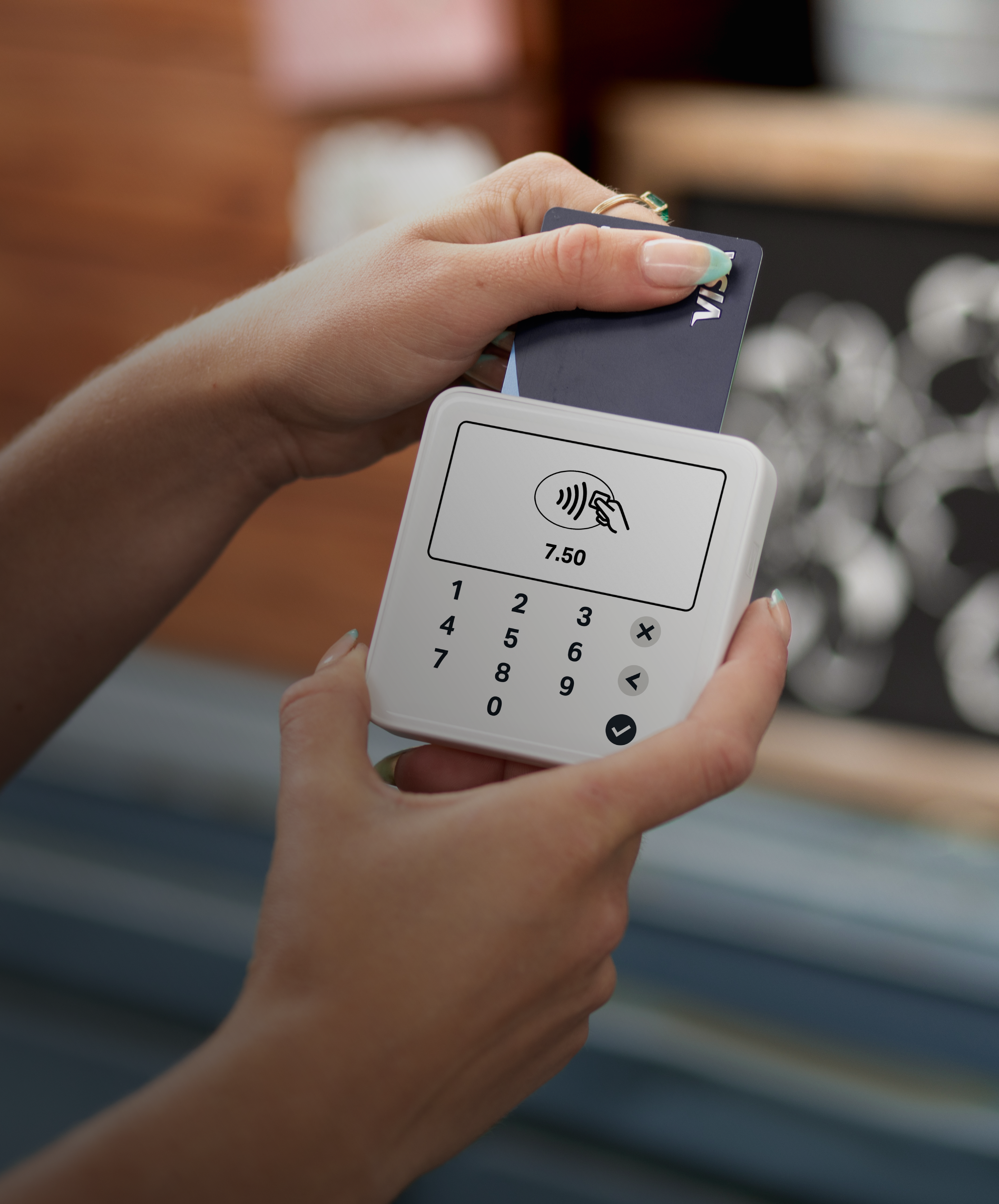 Solo Lite Kartenterminal im Einsatz