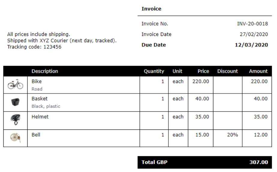 Adding Delivery Fees That Are Included In Your Prices